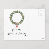 Carte postale moderne Joyeux Noël (Dos)