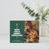 Carte postale moderne Joyeux Noël (Debout devant)