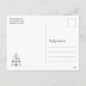 Carte postale moderne Joyeux Noël (Dos)