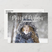 Carte postale moderne Joyeux Noël (Devant / Derrière)