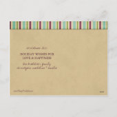 Carte postale moderne Joyeux Noël Pois (Dos)