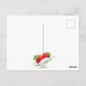 Carte Postale Moderne mignon feu elfe glace art joli rouge (Dos)