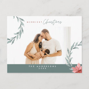 Carte Postale Moderne minimaliste, le plus joli Noël