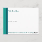 Carte postale moderne multi-Modèle photo (Dos)