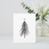 Carte Postale Moderne Noël scandinave nordique (Debout devant)