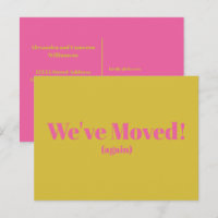 Moderne Nous Avons Déménagé Nouvelle Maison Déména