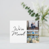 Carte Postale Moderne Nous avons déplacé Changement d'adresse Ph (Debout devant)