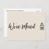 Carte Postale Moderne Nous avons déplacé la Crème de dessin de l (Devant / Derrière)