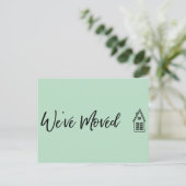 Carte Postale Moderne Nous avons déplacé la petite maison de des (Debout devant)