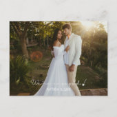 Carte Postale Moderne Nous sommes engagés Heart Fiançailles Info (Devant)