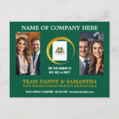 Carte postale moderne Paysage Photo Modèle modifia (Devant)