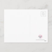 Carte postale moderne personnalisée de Noël (Dos)