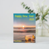 Carte postale moderne photo du Nouvel An (Debout devant)