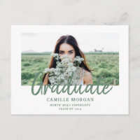 Carte postale moderne Photo Faire-part 2024