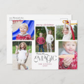 Carte Postale Moderne Profitez de la calligraphie magique Multi- (Devant / Derrière)