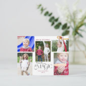 Carte Postale Moderne Profitez de la calligraphie magique Multi- (Debout devant)