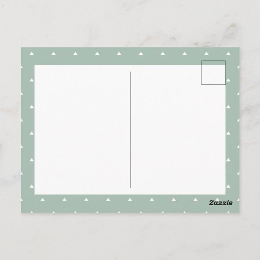 Carte Postale Moderne sauge vert mieux ensemble enregistrer la d (Dos)