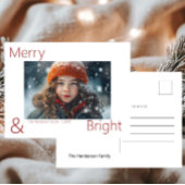 Carte Postale Moderne simple Joyeux et lumineux 1 photo