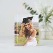 Carte Postale Moderne Tassel Photo Faire-part de graduation (Debout devant)
