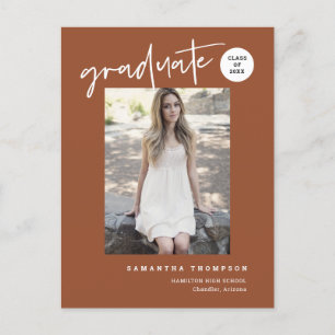 Carte Postale Moderne Terracotta College High School Photo