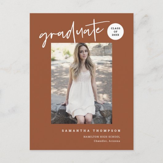 Carte Postale Moderne Terracotta College High School Photo (Devant)