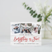 Carte Postale Moderne Tout est fin Noël 3 Photo (Debout devant)