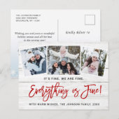 Carte Postale Moderne Tout est fin Noël 3 Photo (Devant / Derrière)