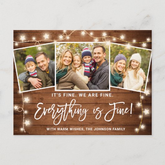 Carte Postale Moderne Tout est fin Noël 3 Photo (Devant)