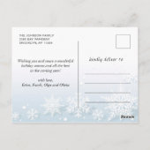 Carte Postale Moderne Tout est fin Noël 3 Photo (Dos)