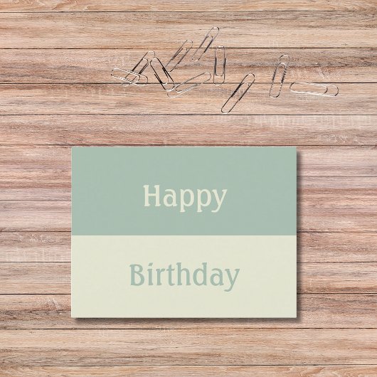 Carte Postale Moderne Unique Coloré Élégant