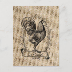 Carte Postale Moderne vintage Agritourisme Poulet de la campagne