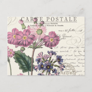 Carte Postale moderne vintage floral