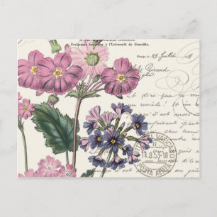 Carte Postale moderne vintage floral