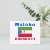 Carte Postale Modes de majuscules de la Guinée équatoriale de Ma (Debout devant)