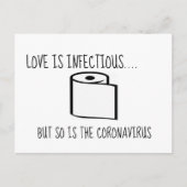 Carte Postale Modification des plans reportés ou annulés mariage (Devant)