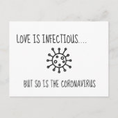 Carte Postale Modification des plans reportés ou annulés mariage (Devant)