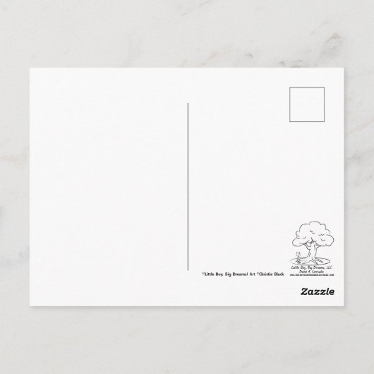 Carte Postale Modification d'un instantané (Dos)