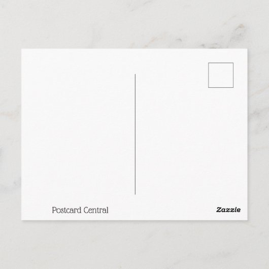 Carte postale Modifications de réunion (Dos)