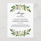 Carte Postale Modifier La Date Mariage De Verdure (Devant)