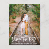 Carte Postale Modifier Le Script Date Photo Brush (Devant)