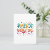 Carte Postale Modifier les Ambulations (Debout devant)