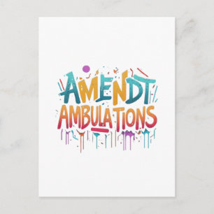 Carte Postale Modifier les Ambulations 