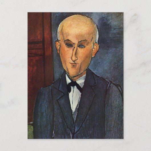 Carte Postale Modigliani Amedeo Portrait (Devant)