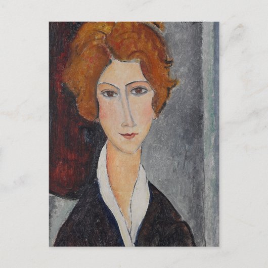 Carte Postale Modigliani Amedeo Portrait (Devant)