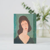 Carte Postale Modigliani Amedeo Portrait (Debout devant)