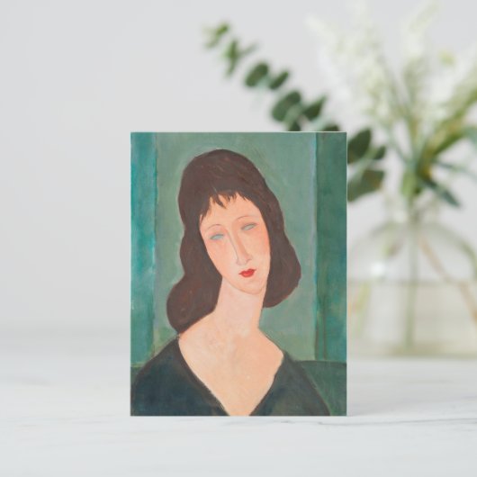 Carte Postale Modigliani Amedeo Portrait (Debout devant)