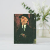 Carte Postale Modigliani Amedeo Portrait (Debout devant)
