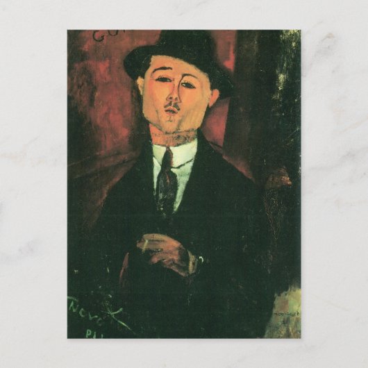 Carte Postale Modigliani Amedeo Portrait (Devant)