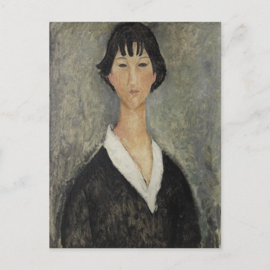 Carte Postale Modigliani Amedeo Portrait (Devant)
