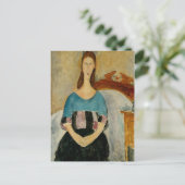 Carte Postale Modigliani Amedeo Portrait (Debout devant)